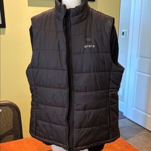 Ororo Men's Black Heated Vest size M